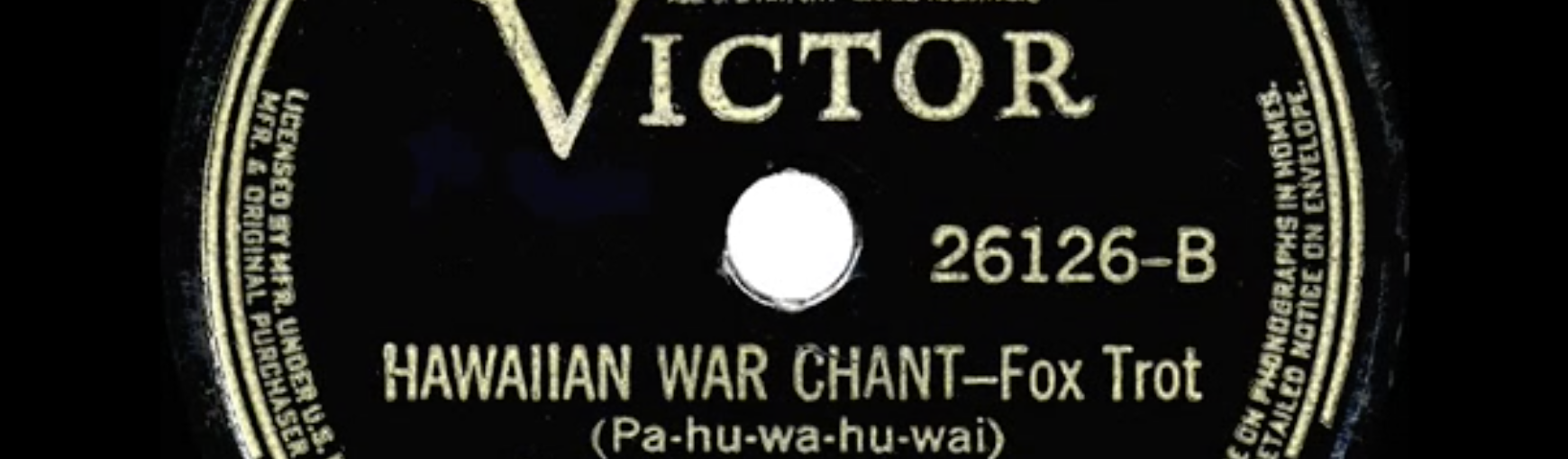 Hawaiian War Chant Ta Hu Wa Hu Wai Fleischer Allstars